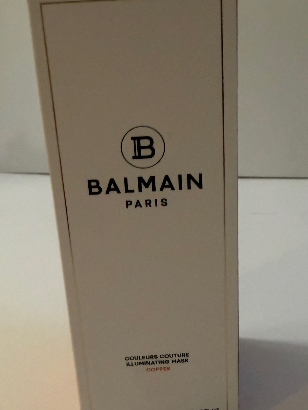 Balmain Paris Illuminating Mask Copper Undertones NIB